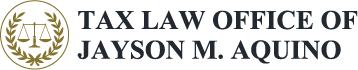 tax law office of jayson m. aquino